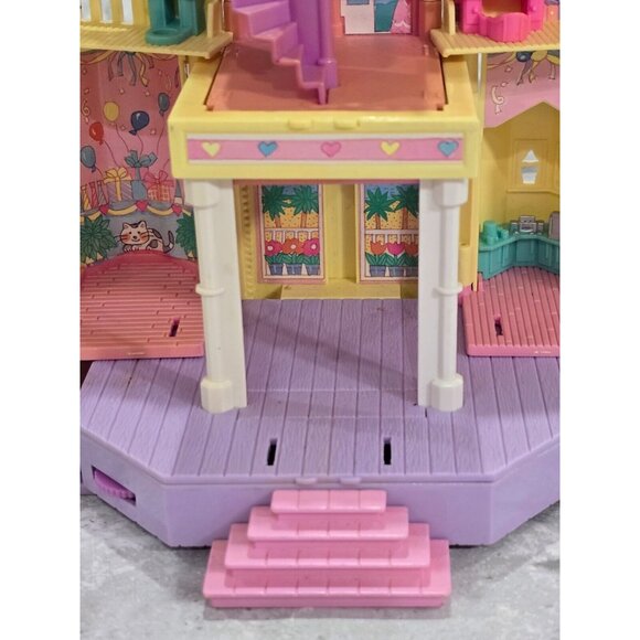 Vintage Polly Pocket Pop-Up Clubhouse Mansion Bluebird 1995 House Only‎ VIDEO - Picture 8 of 16